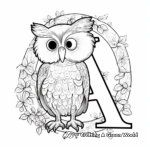 Alphabet Animal Coloring Pages 2