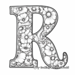 Alphabet Bubble Letters Coloring Pages 1
