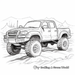 Amazing Off-Road Truck Coloring Pages 2