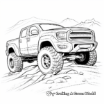 Amazing Off-Road Truck Coloring Pages 4