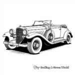 American Classic Car Coloring Pages 1