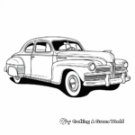 American Classic Car Coloring Pages 2