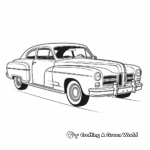 American Classic Car Coloring Pages 4