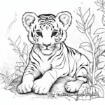 Animal Features Stress-Relieving Coloring Pages 3