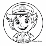 Animated Cartoon Gold Coin Coloring Pages 4