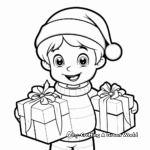 Animated Christmas Characters Coloring Pages 4