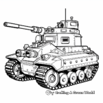 Anti-Tank Vehicle Coloring Pages 1