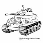Anti-Tank Vehicle Coloring Pages 3