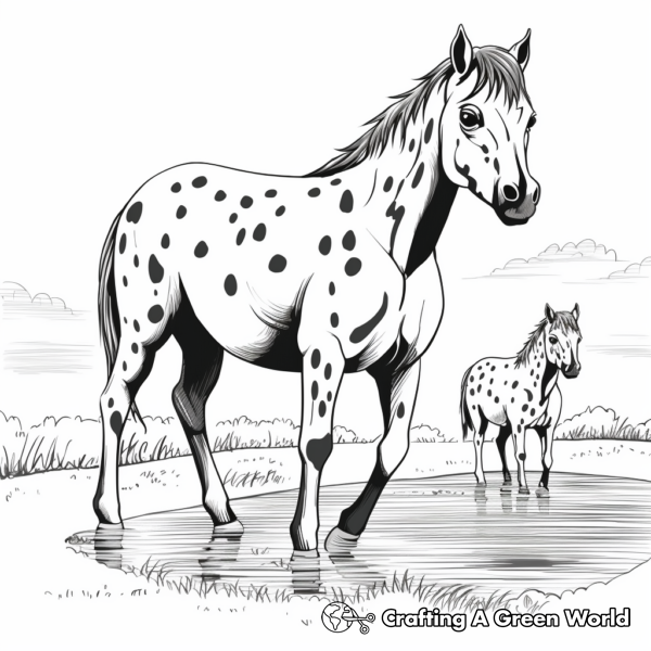 Appaloosa Coloring Pages - Free & Printable!