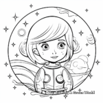Aquarius amid the Planets Coloring Pages 1