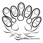 Aquatic Animal Paw Print Coloring Pages 4