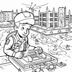 Army Base Coloring Pages 4
