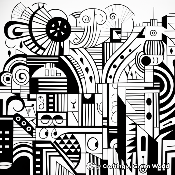 Abstract Coloring Pages - Free & Printable!