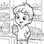 Assorted Candy Store Coloring Pages 2