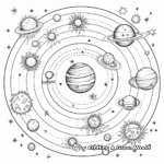 Astounding Solar System Overview Coloring Pages 1
