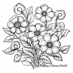 Attractive 2023 Floral Pattern Coloring Pages 1