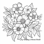 Attractive 2023 Floral Pattern Coloring Pages 3