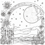 Auld Lang Syne Lyric New Year Coloring Pages 2
