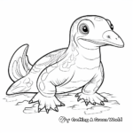 Australian Platypus Coloring Pages 3