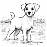 Authentic Farm Dog Coloring Pages 2