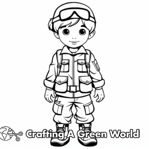 Army Coloring Pages - Free &amp; Printable!