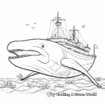 Awe-Inspiring Blue Whale Coloring Pages 1