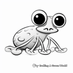 Baby Coqui: Coqui Tadpole Coloring Pages 2