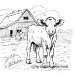 Baby Farm Animals Coloring Pages 3