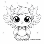 Baby Girl Owl Coloring Pages 4