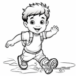 Baby's First Steps Coloring Pages 2