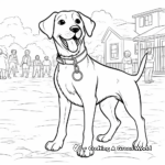 Beagle Dog Show Coloring Pages 3