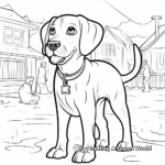 Beagle Dog Show Coloring Pages 4