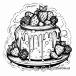 Beautiful and Vibrant Strawberry Jam Coloring Pages 3
