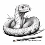 Beautiful Boa Constrictor Coloring Pages 4