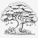 Beautiful Bonsai Tree Coloring Pages 2