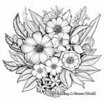 Beautiful Floral Design Coloring Pages 2
