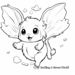 Beautiful Flying Squirrel Coloring Pages 2