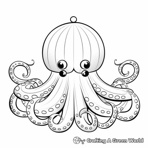 Octopus For Adults Coloring Pages - Free &amp; Printable!