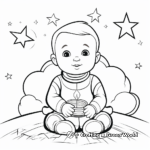 Beginnings: Baby New Year Coloring Pages 1