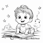 Beginnings: Baby New Year Coloring Pages 3