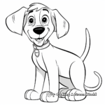 Bhutanese Hound Coloring Pages 4