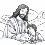 Biblical Story Coloring Pages for Adults 2