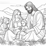 Biblical Story Coloring Pages for Adults 4