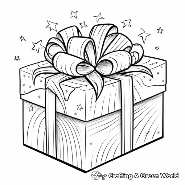 Present Coloring Pages - Free & Printable!