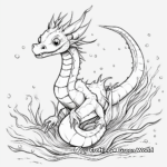 Bioluminescent Sea Dragon Coloring Pages 3