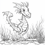 Bioluminescent Sea Dragon Coloring Pages 4
