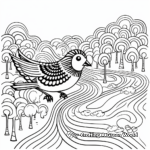Bird Migration Coloring Pages 2