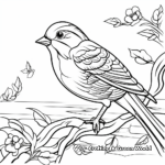Bird Migration Coloring Pages 3