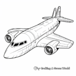 Bomber Jet Coloring Pages for Adults 3