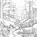 Boreal Forest Biome Coloring Sheets 2